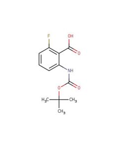 Astatech 2-((TERT-BUTOXYCARBONYL)AMINO)-6-FLUOROBENZOIC ACID; 5G; Purity 97%; MDL-MFCD02682192